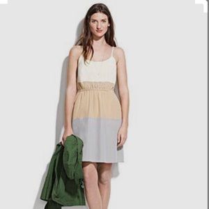 Madewell Silk Colorband Dress size 6